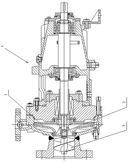 Anti-cavitation cantilever centrifugal pump and manufacturing method thereof