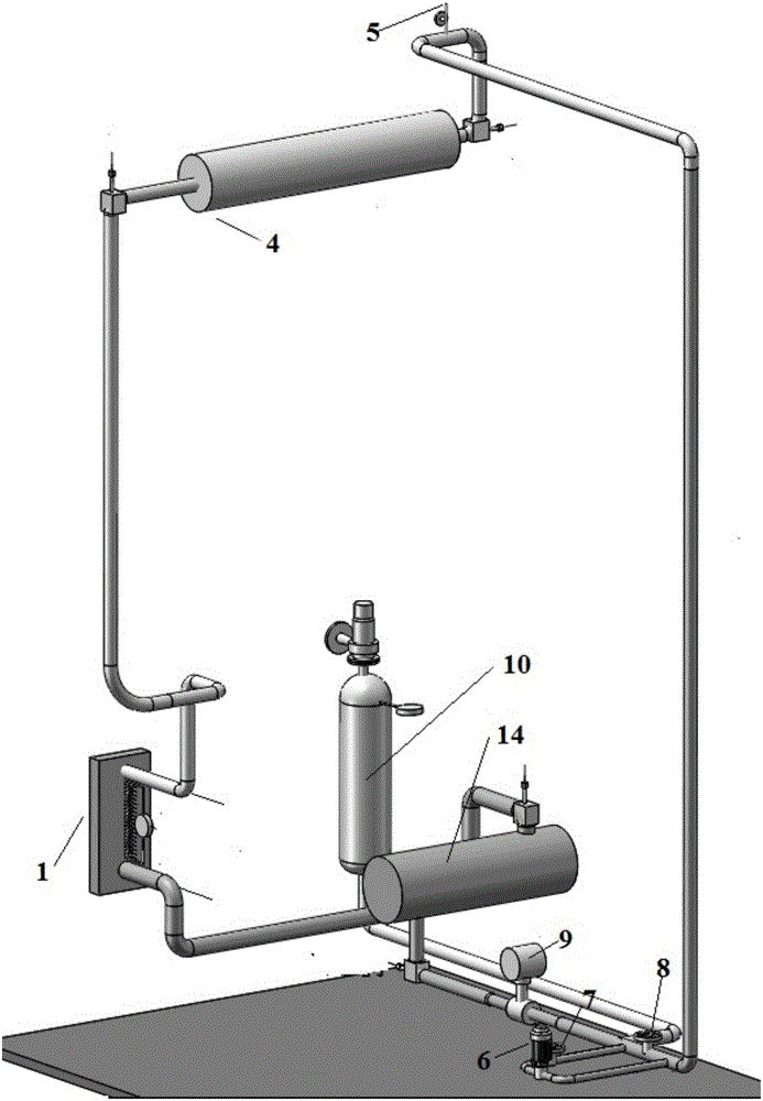 Bubble dynamics visualization research apparatus applicable to dynamic movement conditions