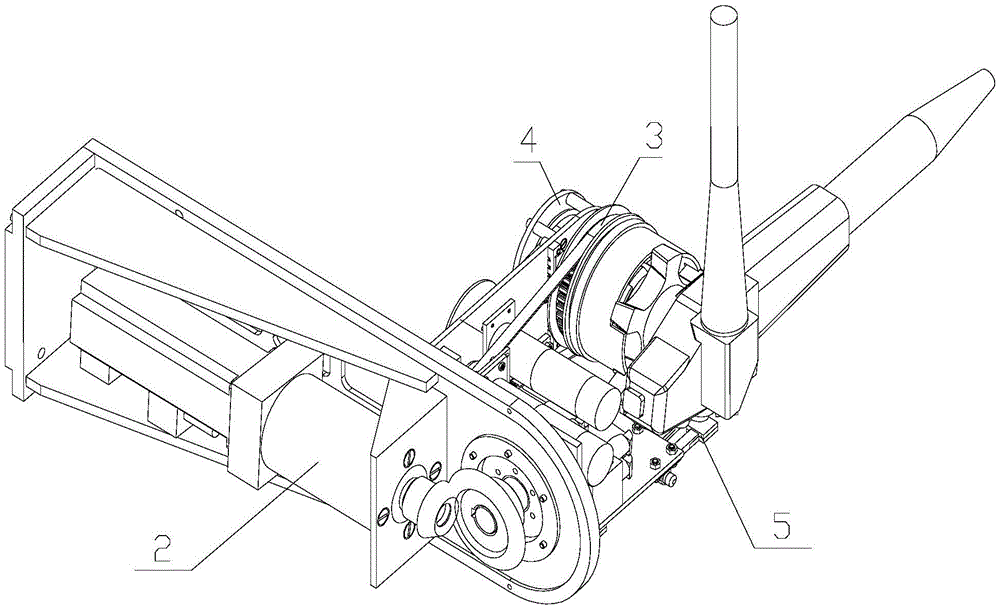 A manipulation device for a digestive endoscope handle