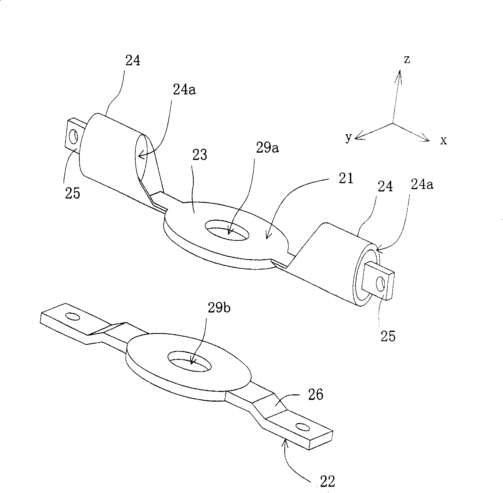 Dual-axis pivot mechanism and electronic device using same