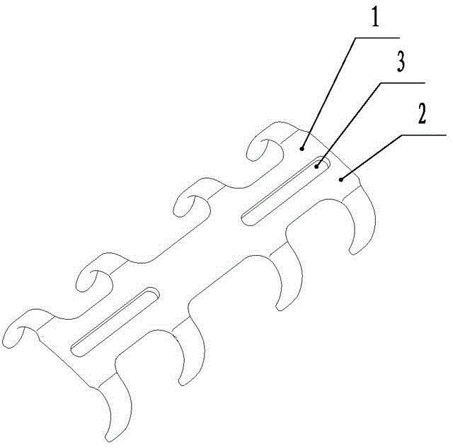 Encircling bone fracture plate