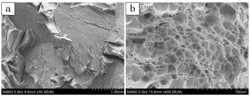 High-toughness casting Fe-Cr-Mo-based high-damping alloy and preparation method thereof