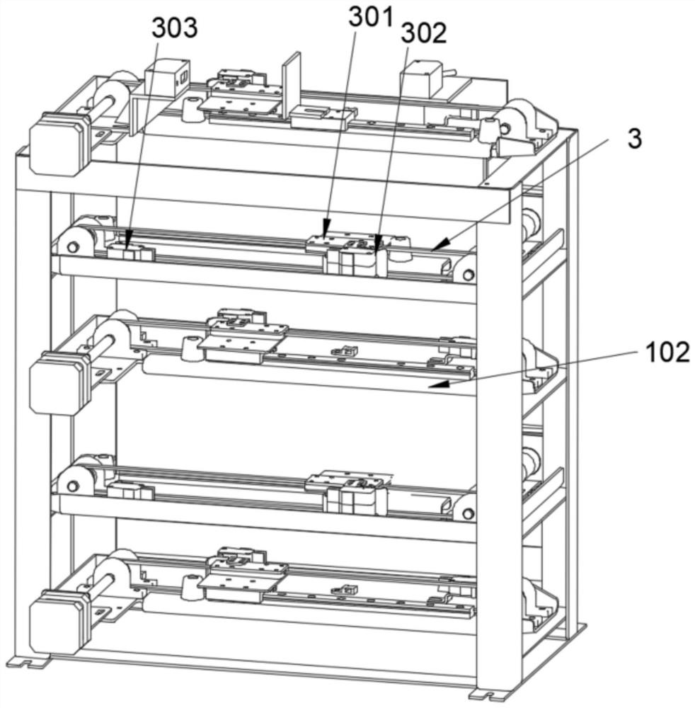 A aging rack control method for automatic detection of 3D main controller