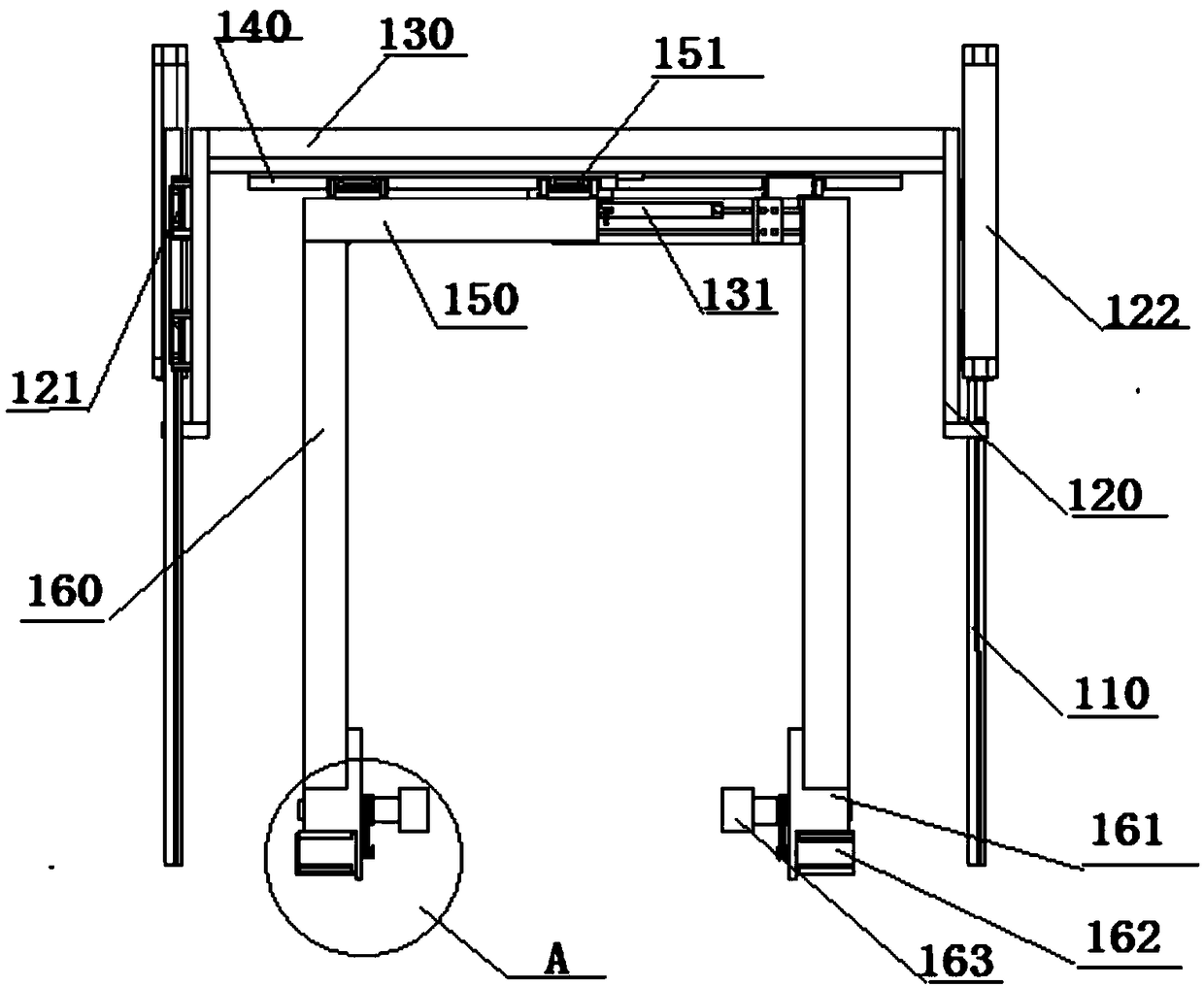 Surface flaw detection marking apparatus and method for absorber piston rod of automobile shock based on vision