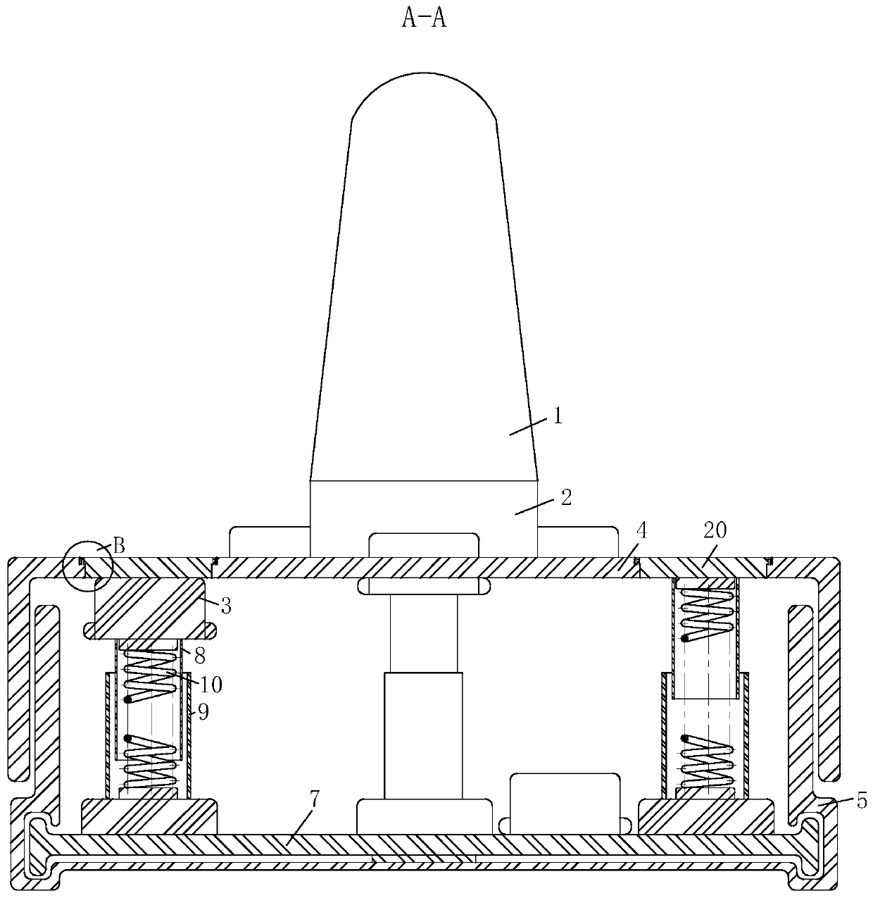 Aircraft obstruction beacon