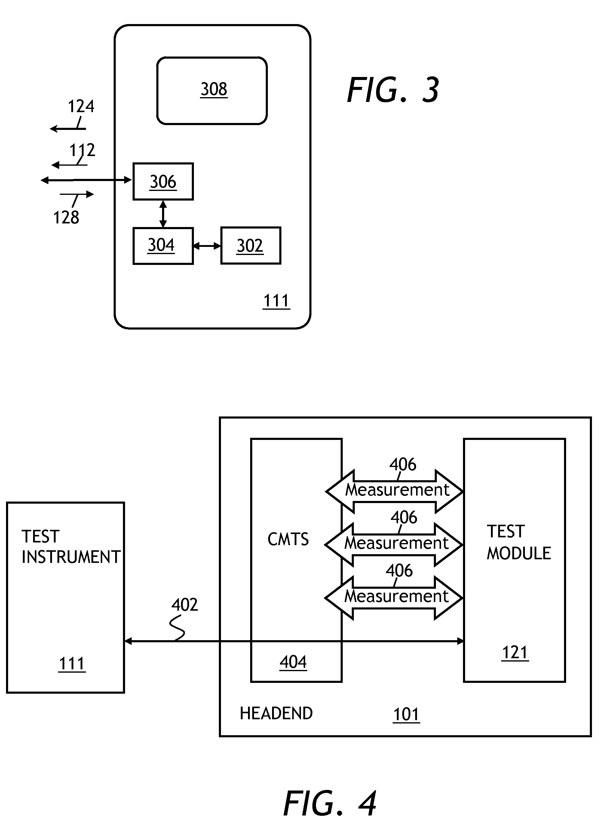 Testing an upstream path of a cable network