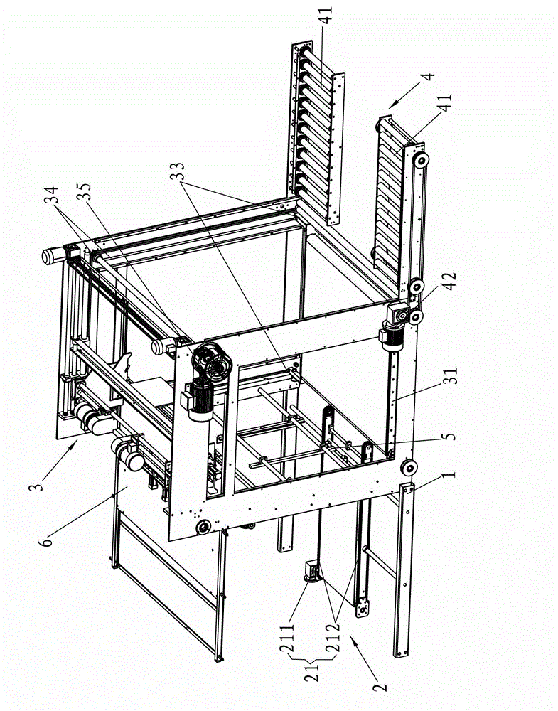 Automatic paper collecting stacker