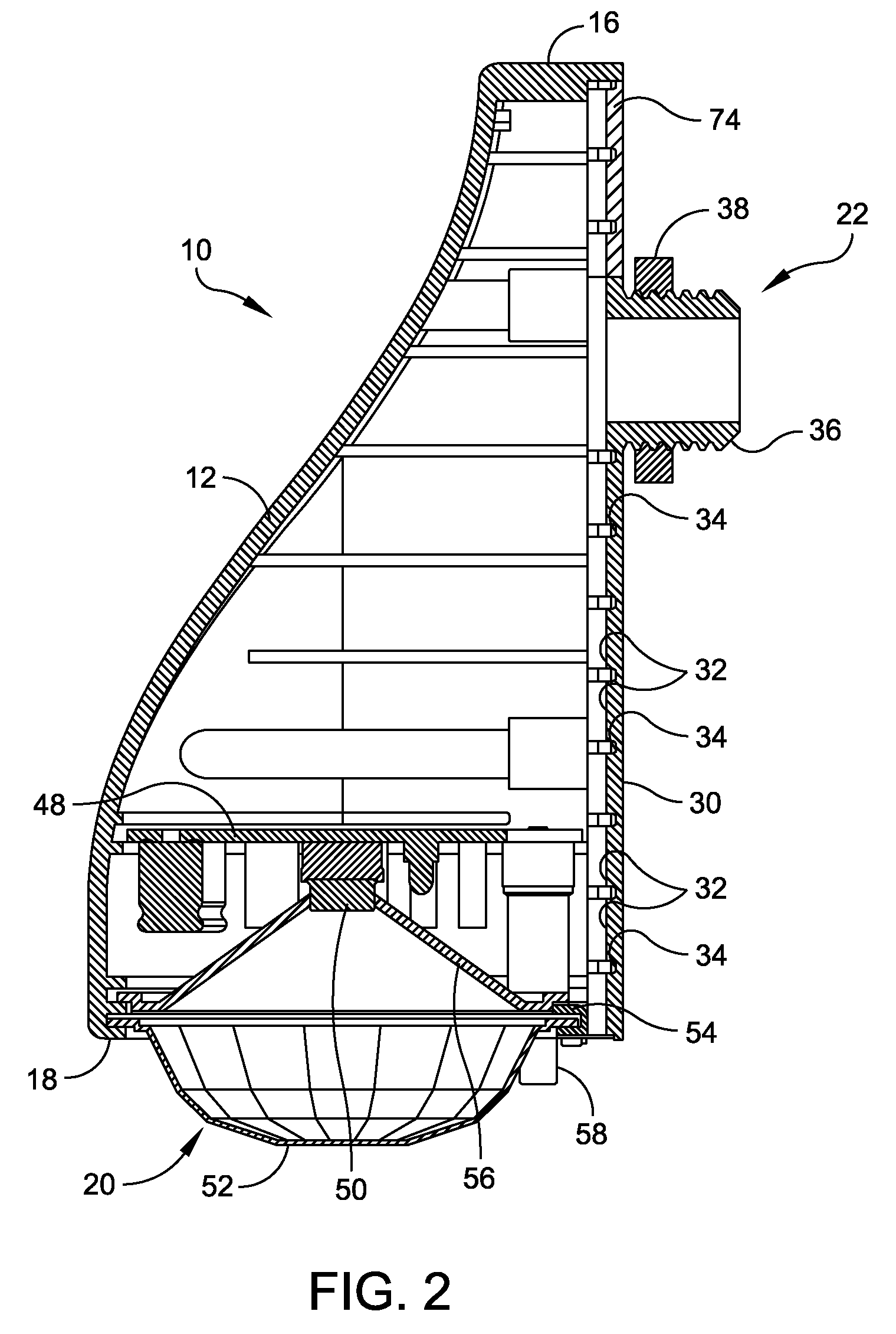 Adjustable occupancy sensor and method of attaching an occupancy sensor to a light fixture