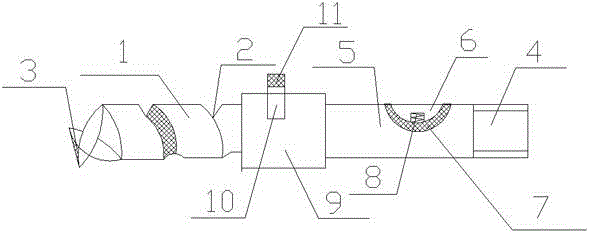 High-speed scale scrap drill bit