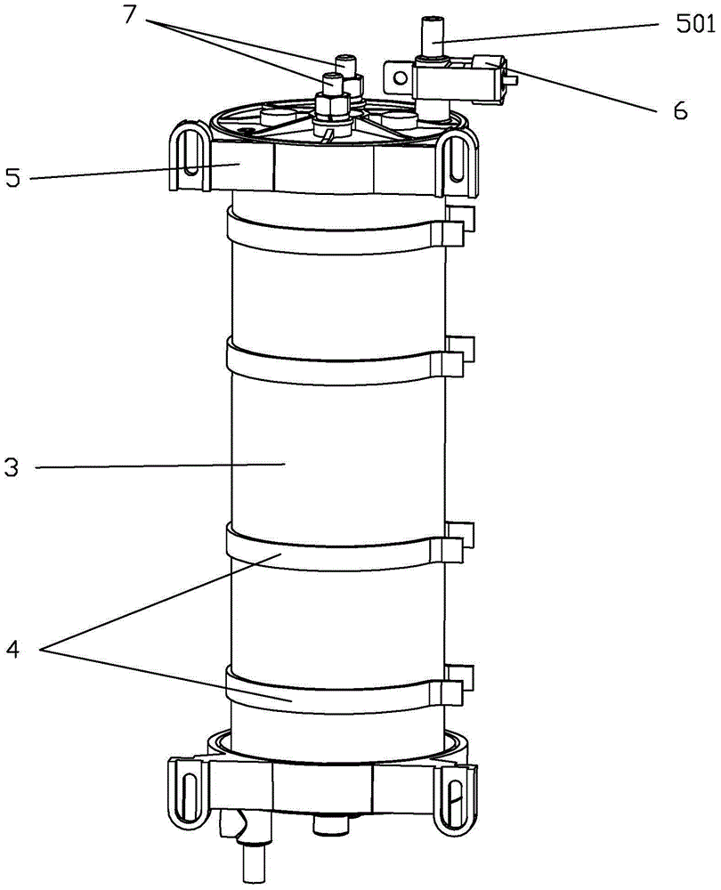 Heating pipe with internal and external heating function