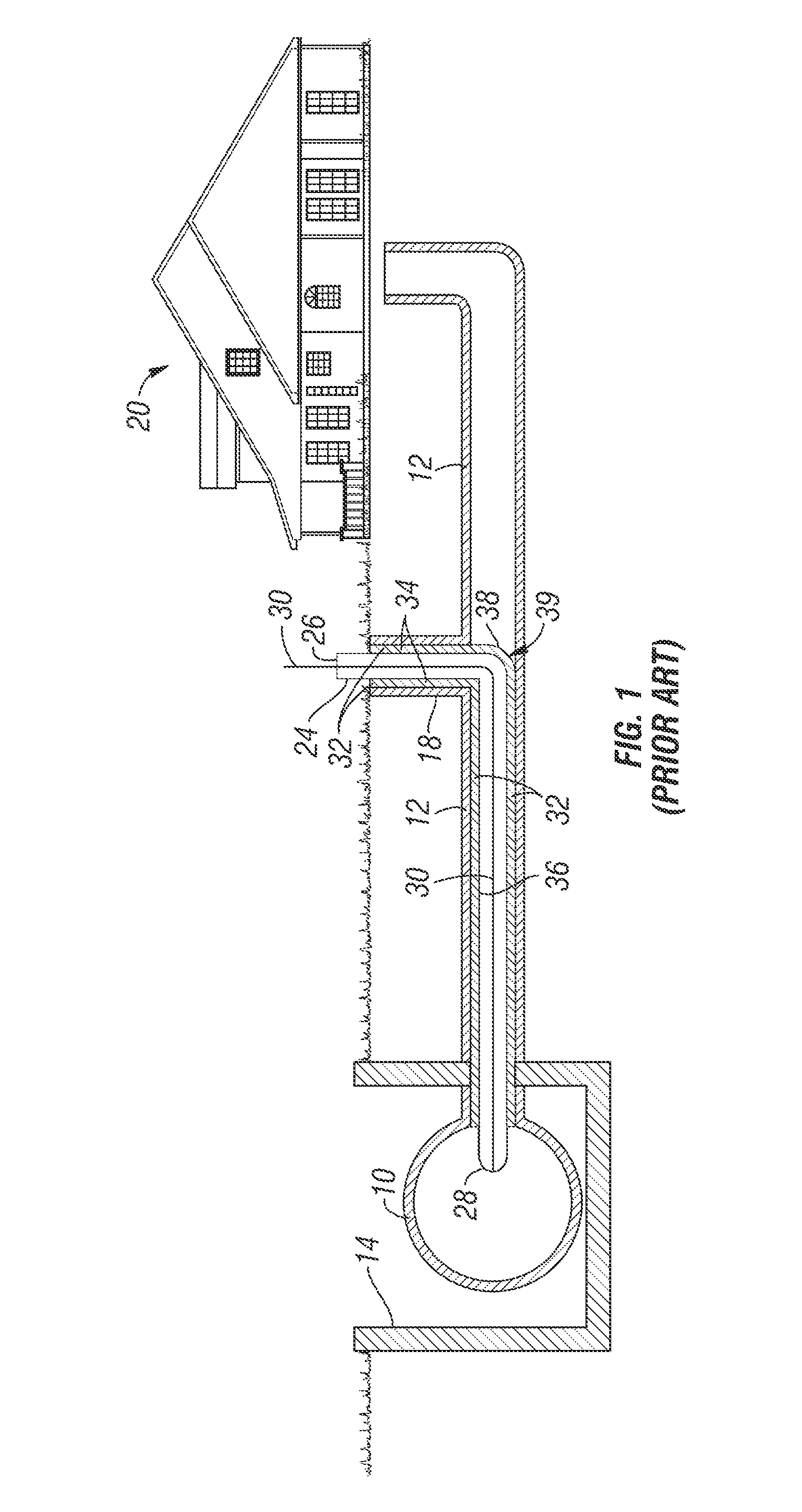 Method and device for lining pipe