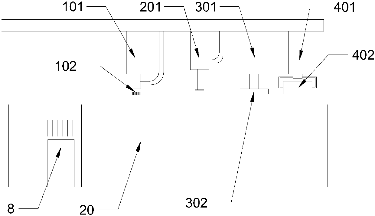 Paper folding shaping device for filter paper of filter