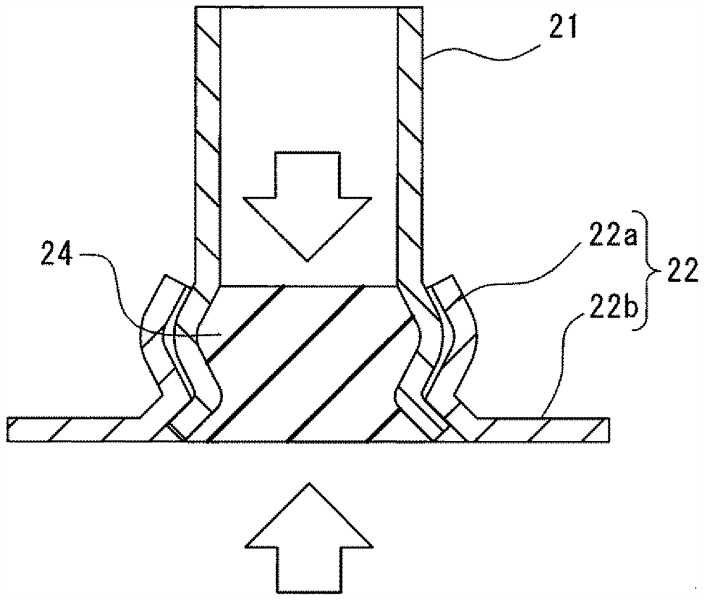 Element joint and manufacturing method therefor