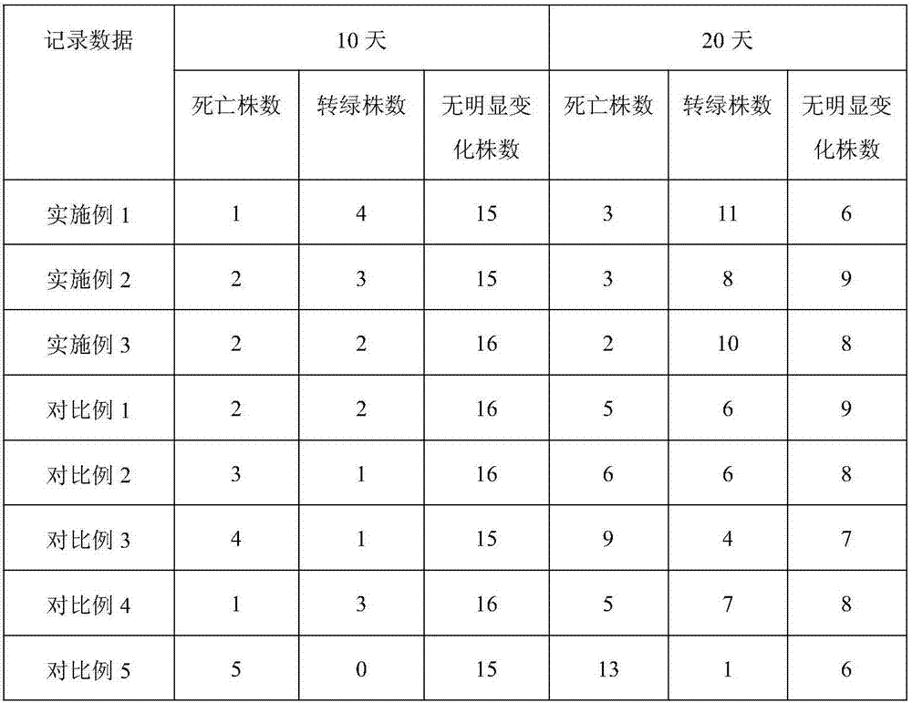 Special compound fertilizer for relieving citrus etiolation and preparation method thereof