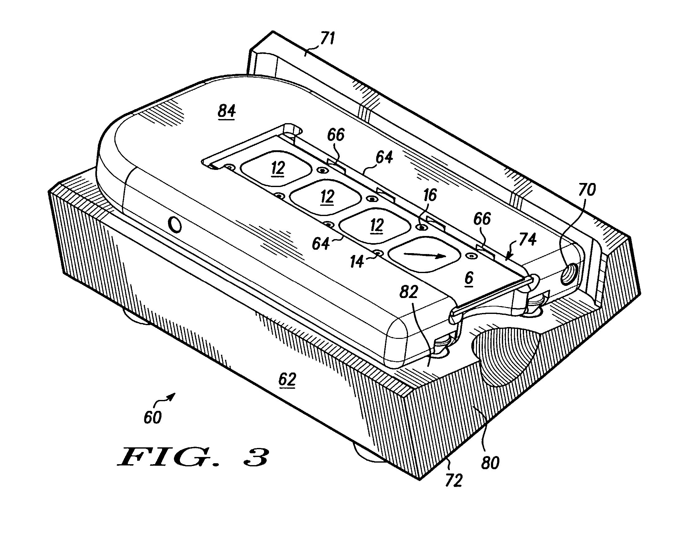 Biochip holder and method of collecting fluid