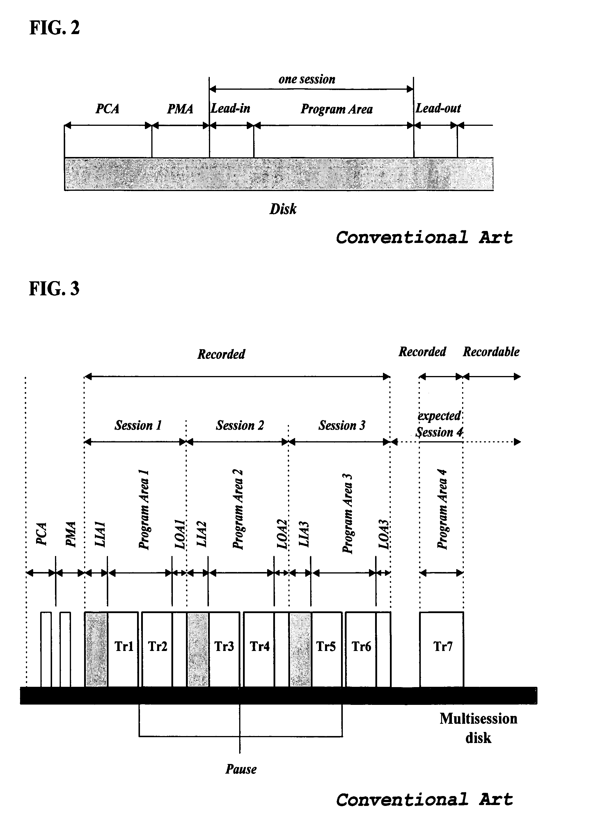 Method and apparatus for determining a recordable position of a writable disk