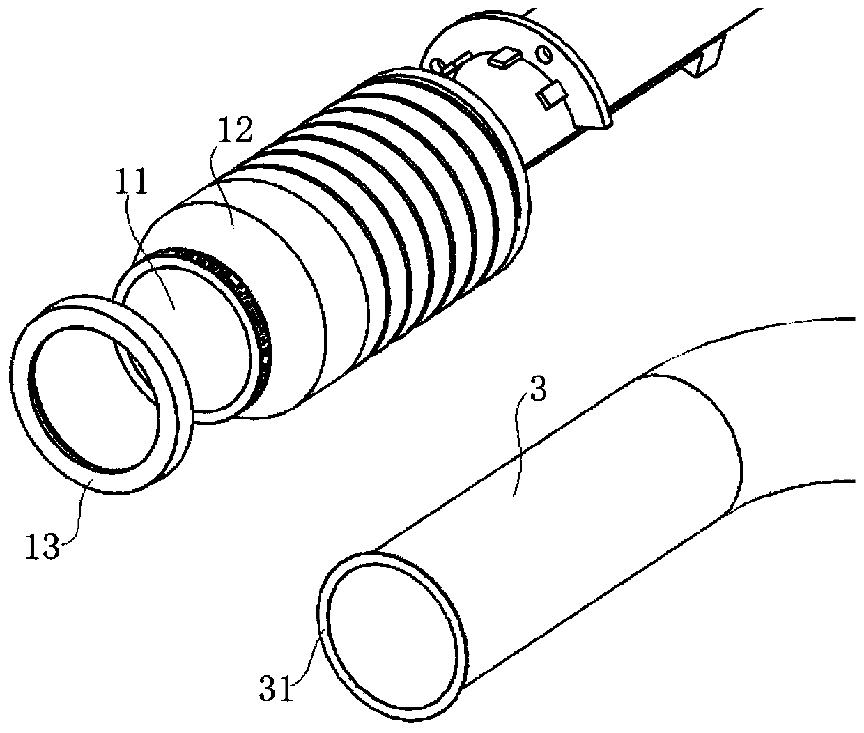 Rapid sampling soil detection system and rapid soil detecting and sampling method thereof