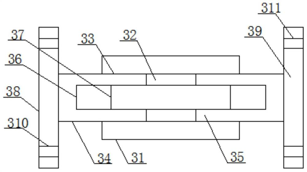 One-way rotary extruding device for textile fabric dewatering device