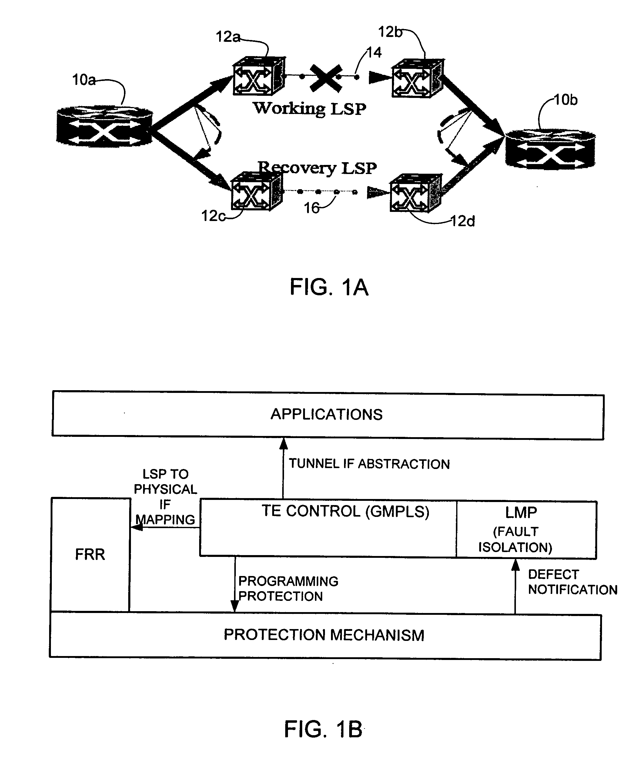 Dynamic path protection in an optical network