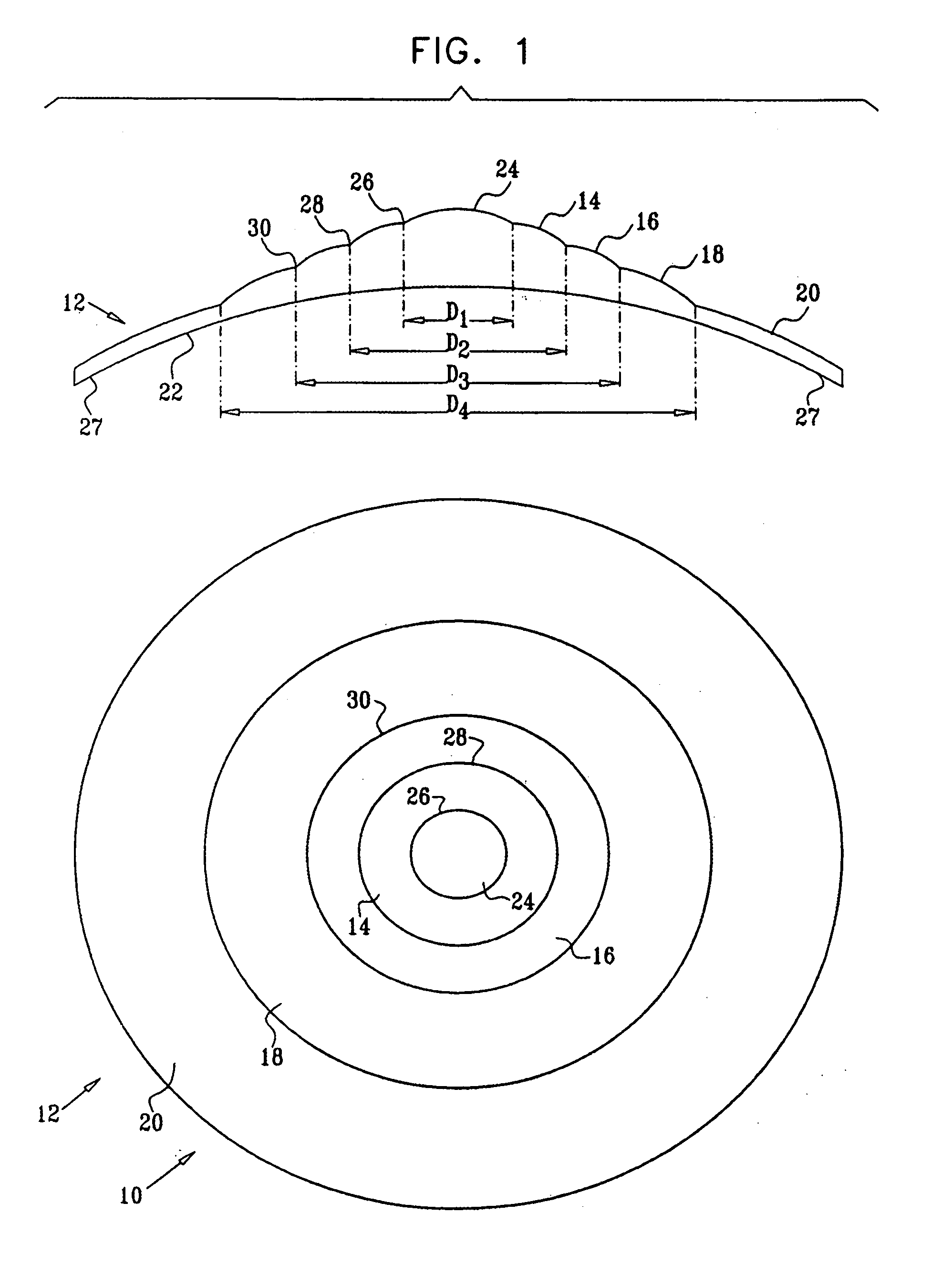 Multifocal contact lens