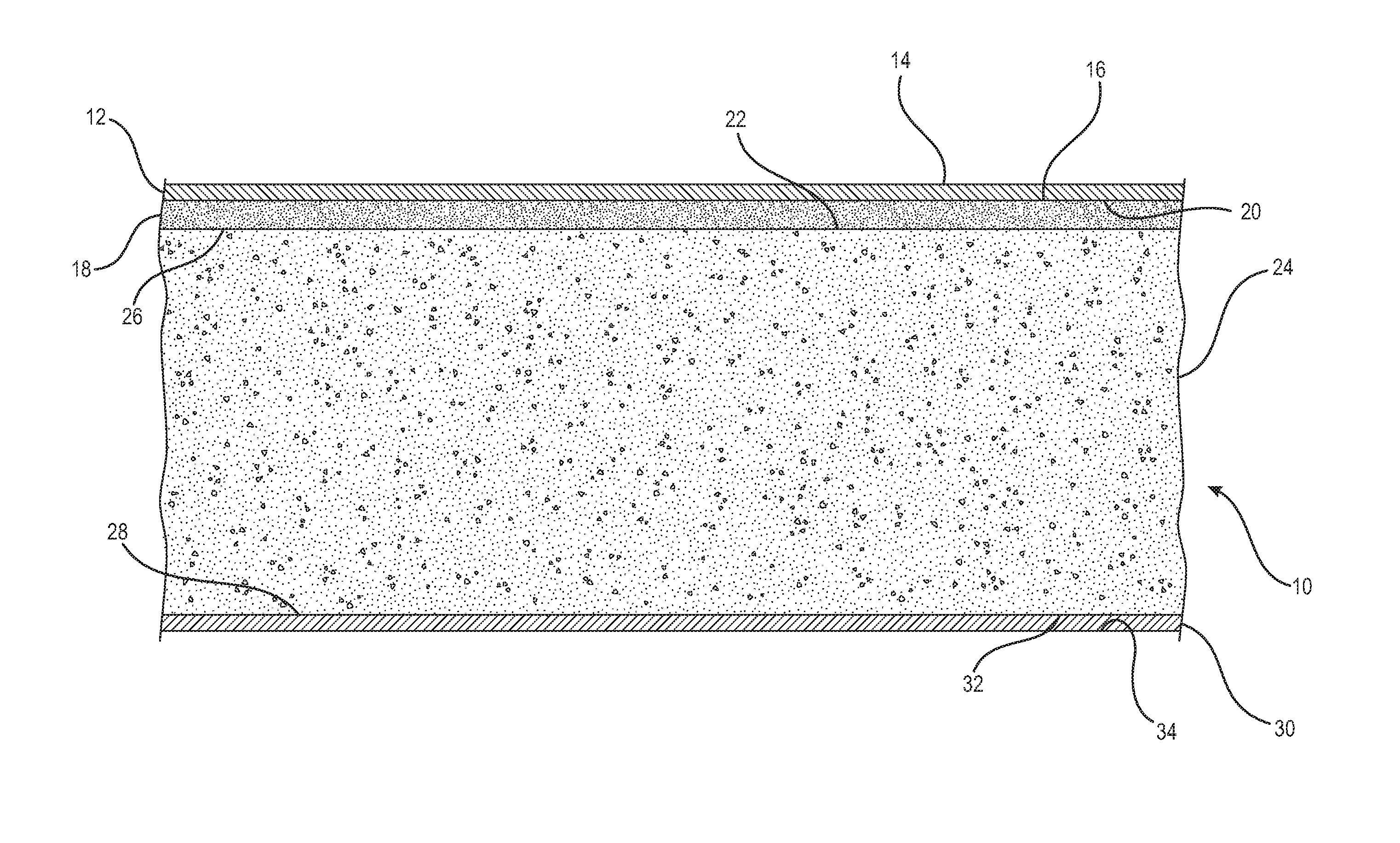 Composite gypsum board and methods related thereto