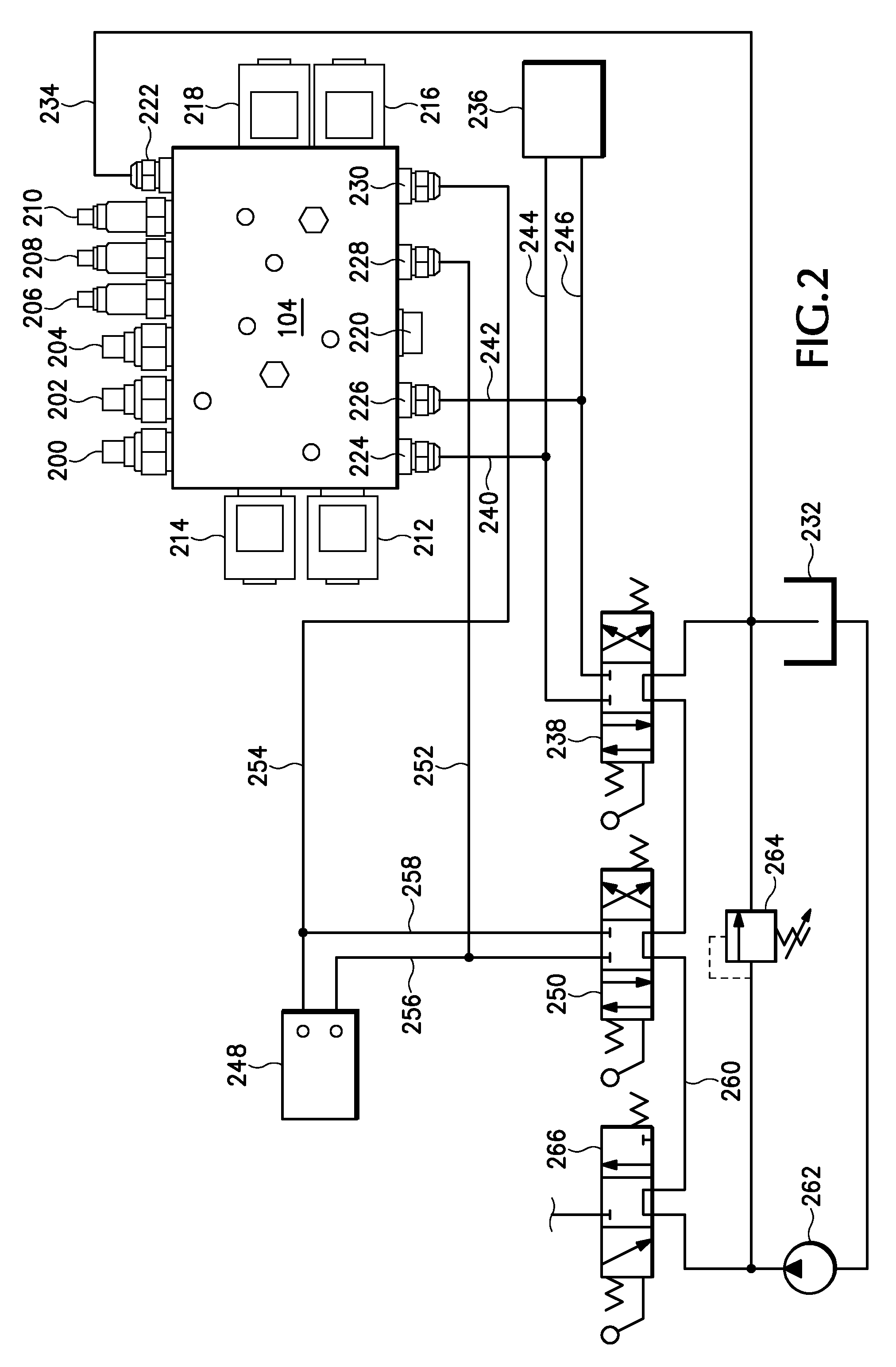 Hydraulic valve circuit with damage-control override