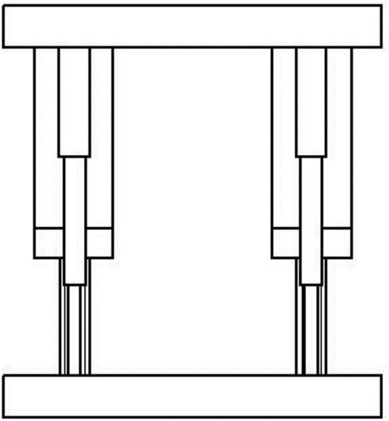 Computer desk height adjustment mechanism