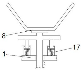 Rainwater recovery device for green building