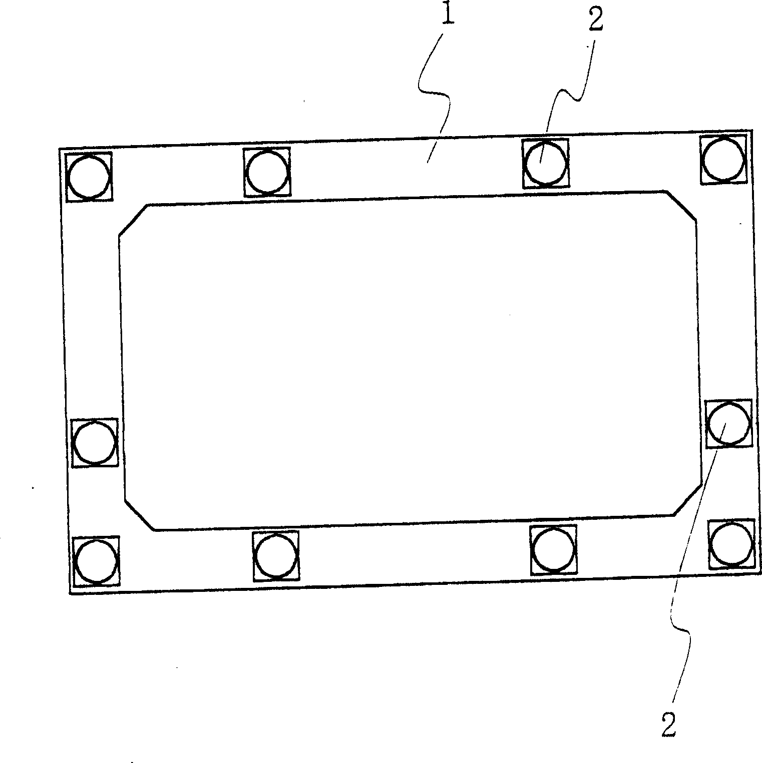 Method and device for structuring tunnel by propulsion of underground box