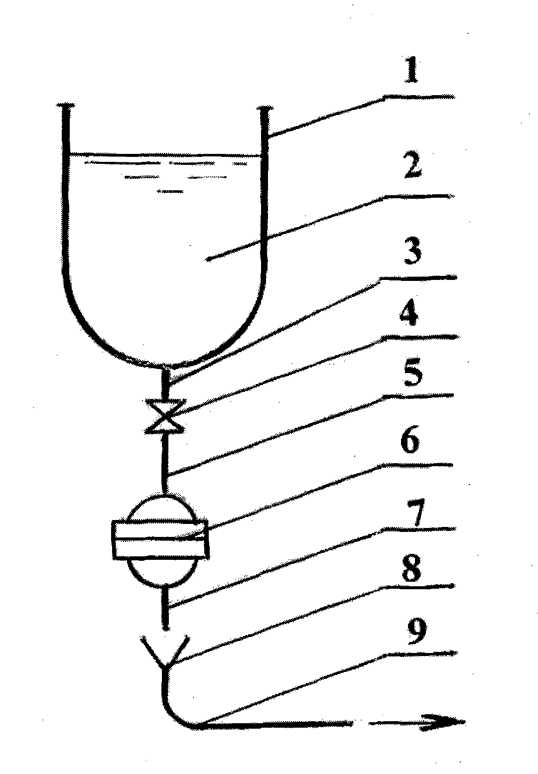 Door-based calibration method for water turbidometer and its sample collection system