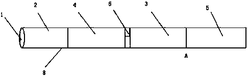 Electronic cigarette with microcapsule slow-release device and microcapsule