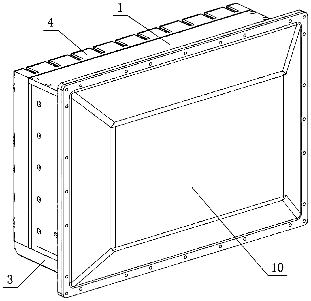 Light and small phased-array antenna