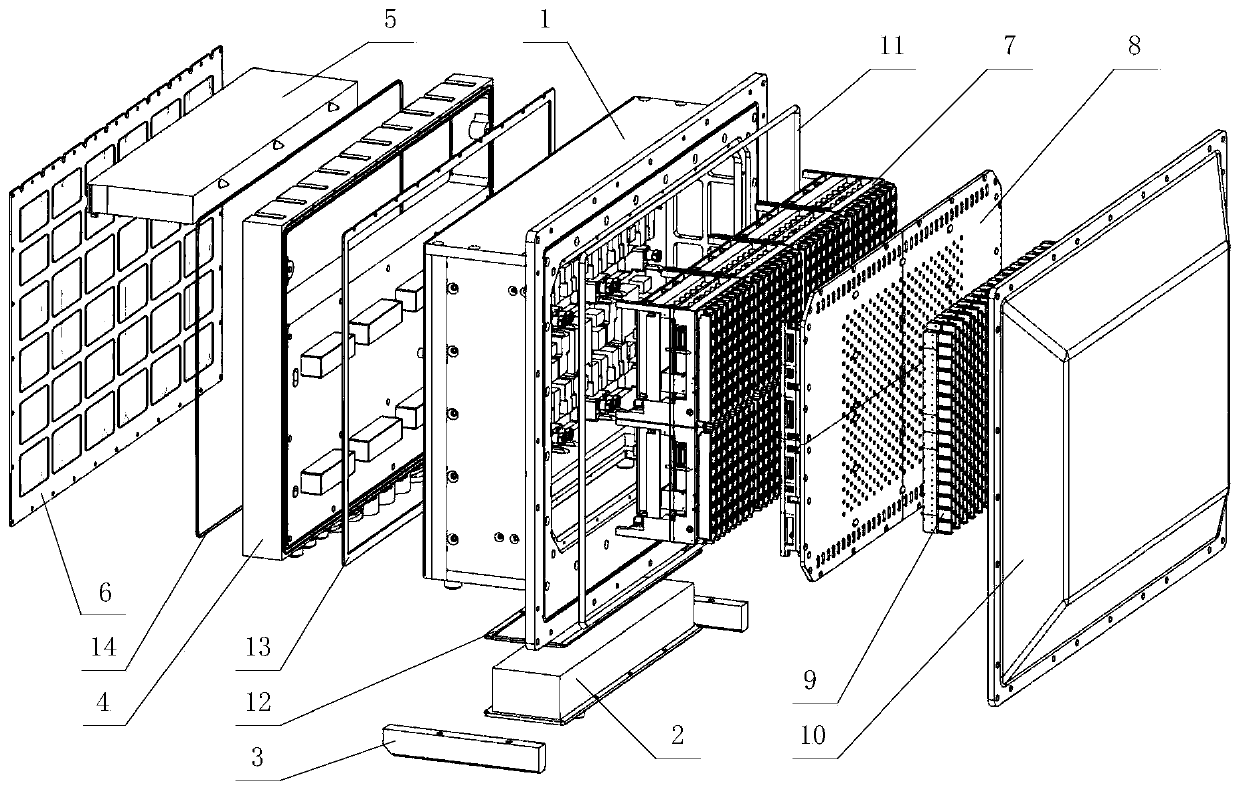 Light and small phased-array antenna