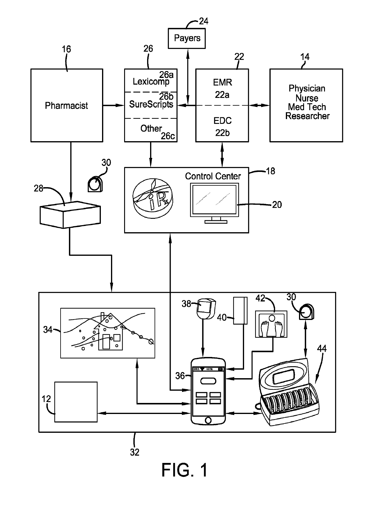 Medication event monitoring system