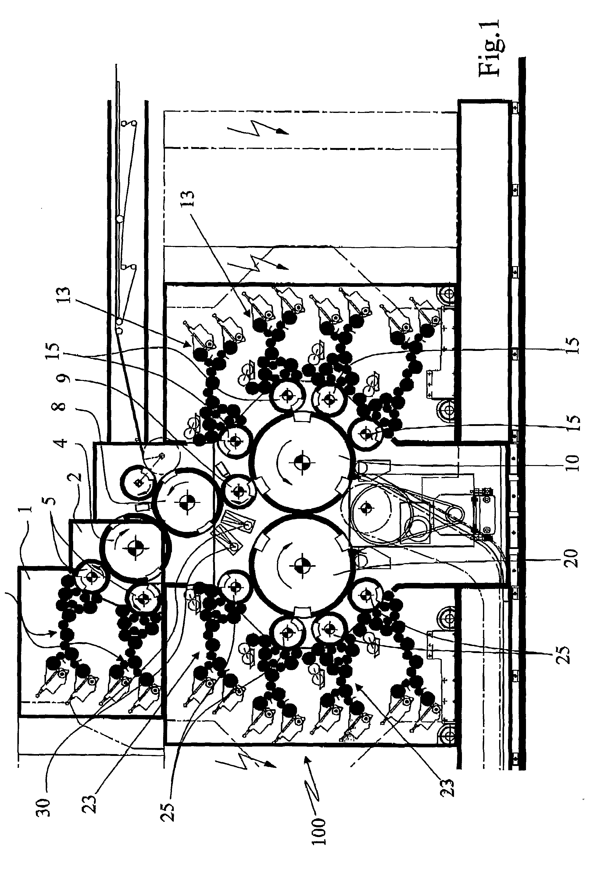 Printing Machine with Modular Additional Printing Group