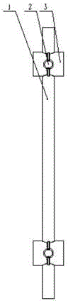 External screw fixing device used after tibial osteotomy