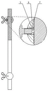 External screw fixing device used after tibial osteotomy