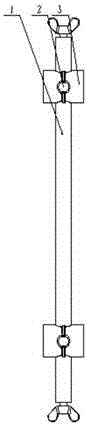 External screw fixing device used after tibial osteotomy