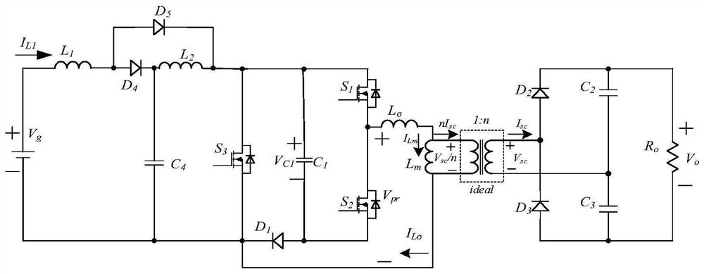 Isolated semi-quasi Z-source DC boost converter