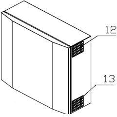 Fresh air ventilator provided with heat exchange function