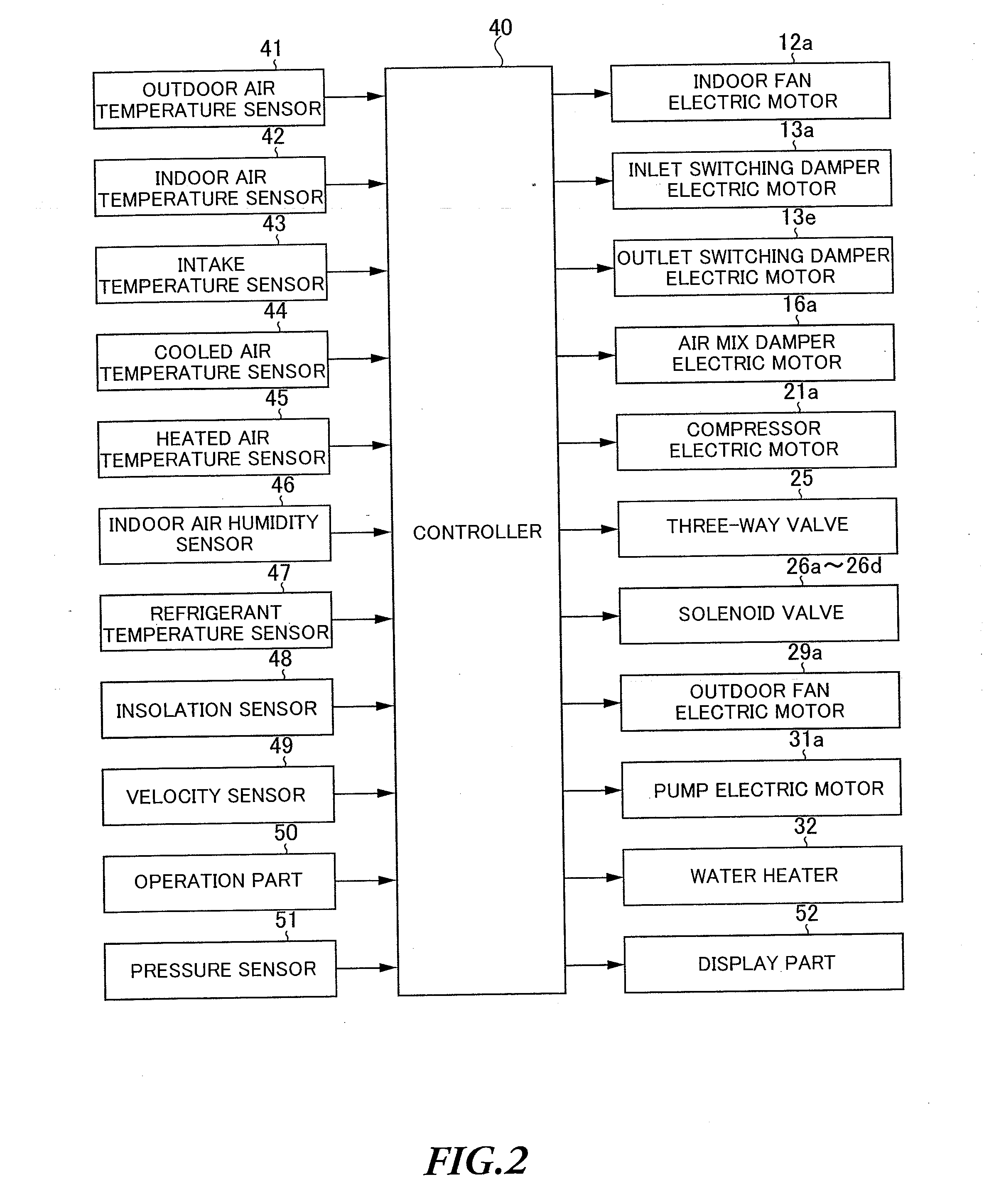 Air Conditioning Device for Vehicle