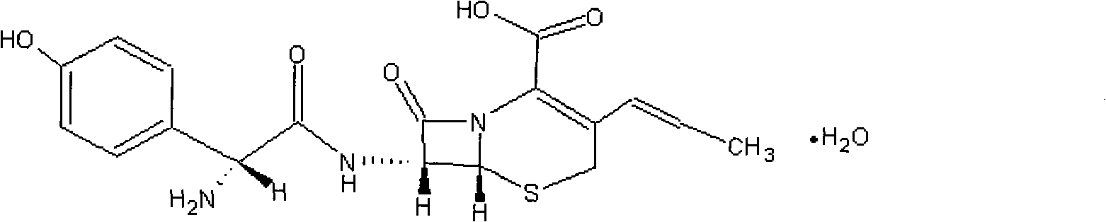 Cefprozil suspension pharmaceutical composition