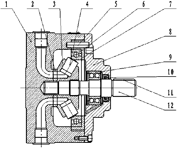 Disc flow allocation radial variable high pressure plunger pump