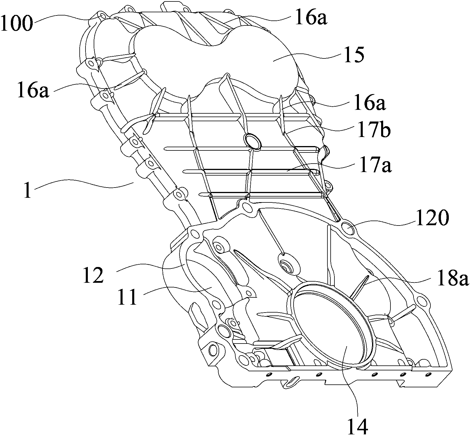 Timing cover lid of engine