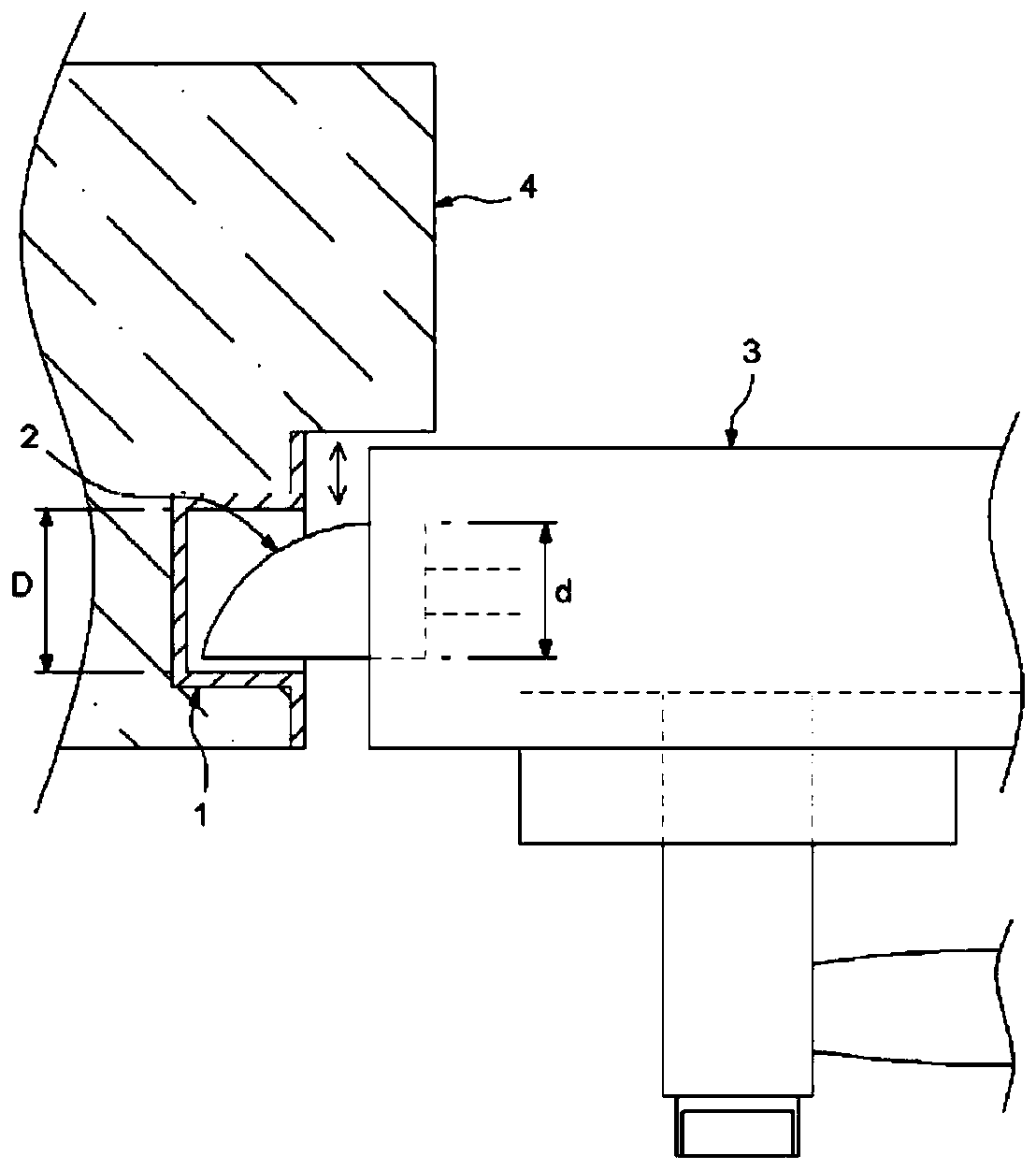 Door striker for preventing door movement