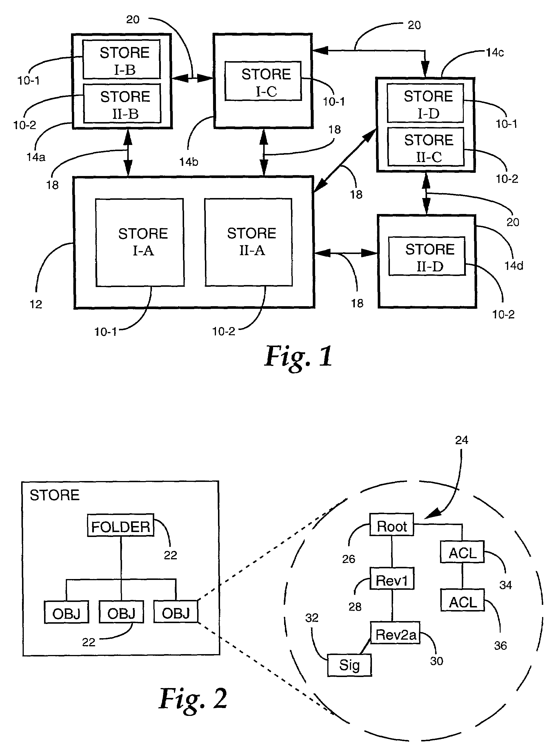 Data replication based upon a non-destructive data model