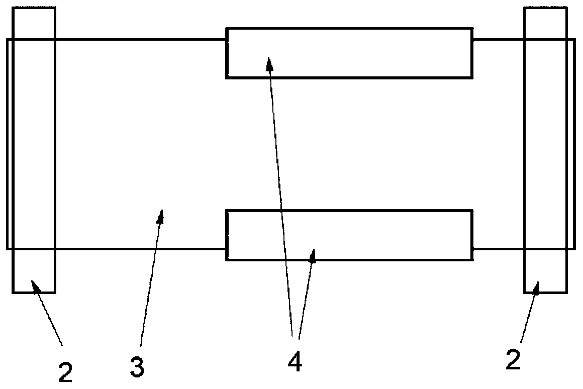 A rolling preparation method of aluminum alloy strip with poor performance in width direction