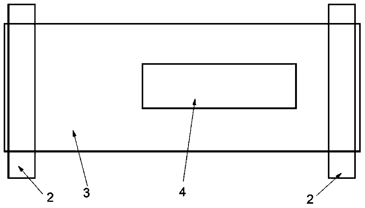 A rolling preparation method of aluminum alloy strip with poor performance in width direction