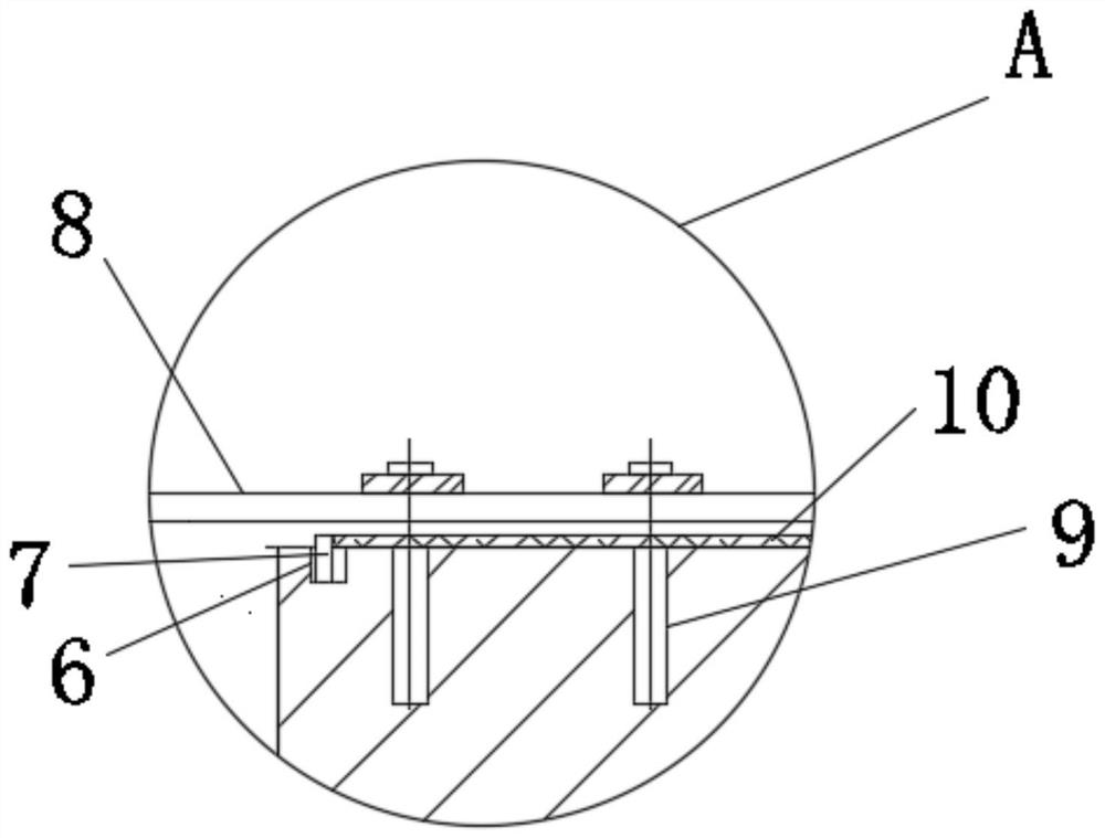 A dewatering well plugging structure and construction method thereof