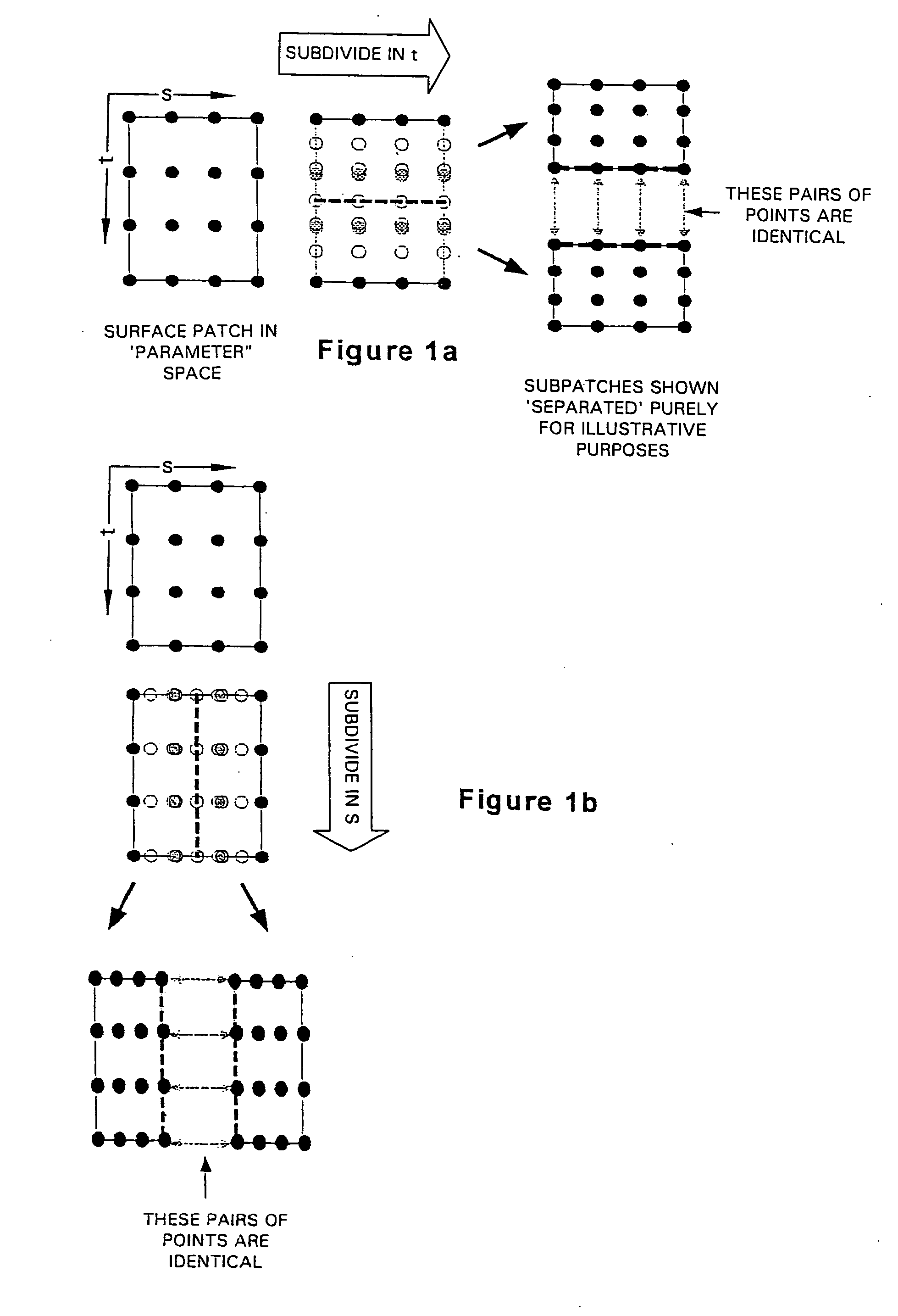 Interface and method of interfacing between a parametric modelling unit and a polygon based rendering system